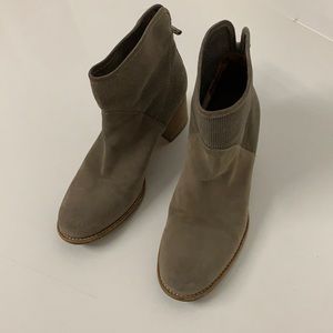 Aquatalia Suede Ankle Booties